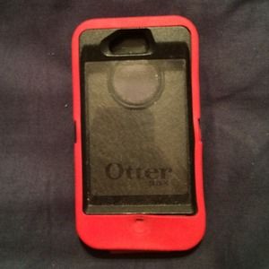 ‼️REDUCTION‼️ Red/Black iPhone 4/4s Otterbox