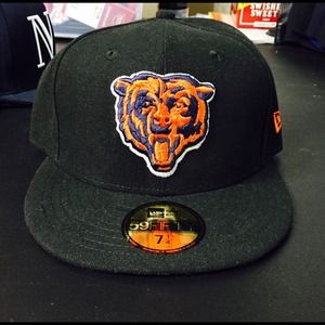 Brand new Chicago Bears New Era Fitted Cap 7 1/4