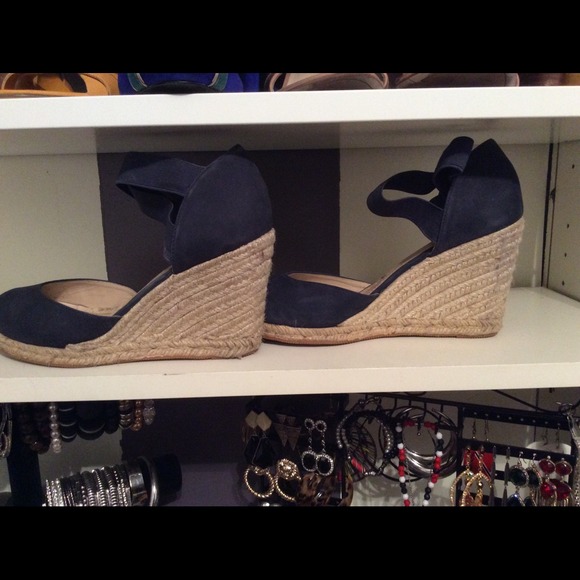Navy Blue Wedges!!!