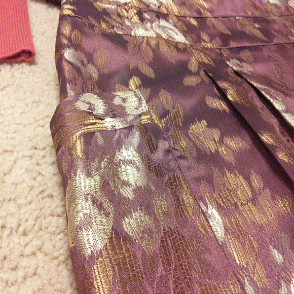 ✂️Shimmery Brocade Skirt - Picture 4 of 7