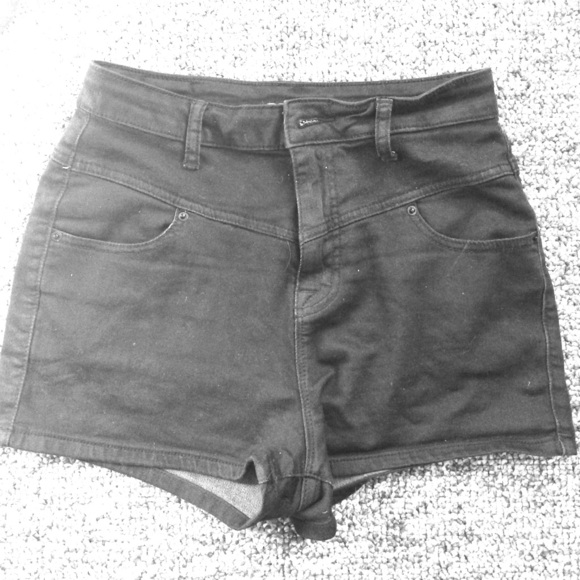 Black High Waisted BDG Urban Outfitters Shorts