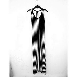 Solemio LA Stripped Maxi Dress NWT