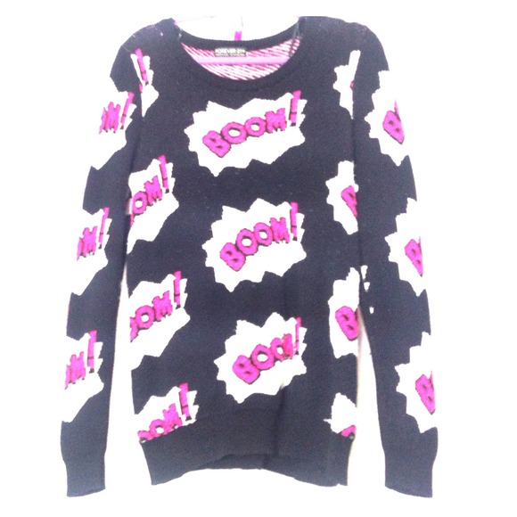 Long sleeve comic shirt