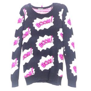 Long sleeve comic shirt