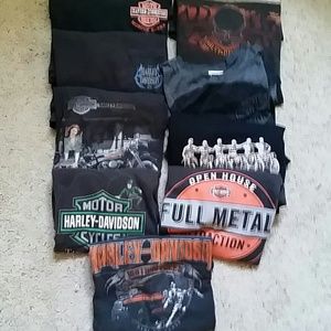XX SOLD XX  harley t-shirts