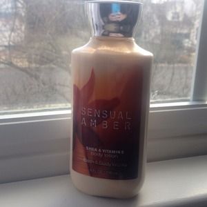 Bath and  Body Works Sensual Amber body lotion