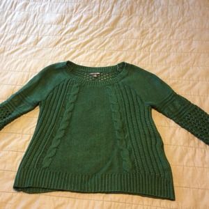 Green sweater