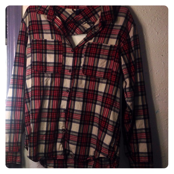 Plaid long sleeve