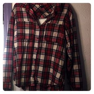 Plaid long sleeve