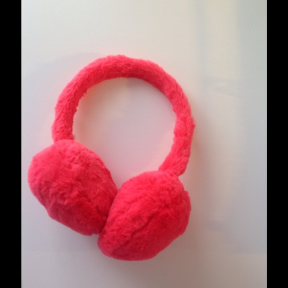 Pink cute earmuffs