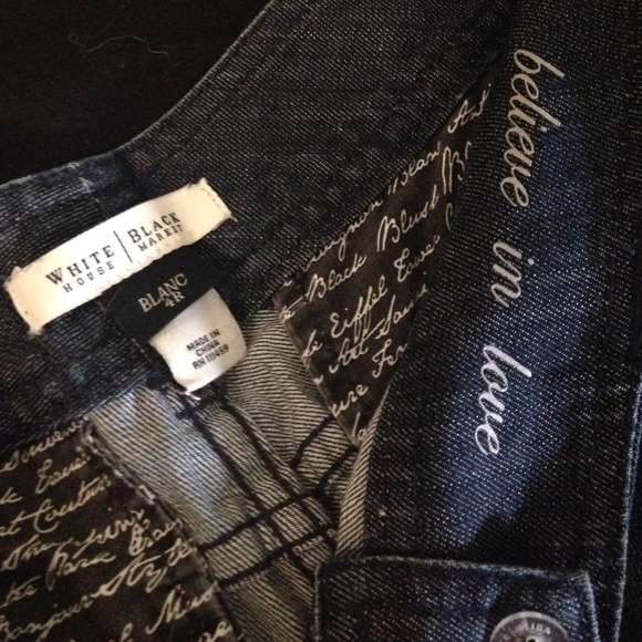 WHBM Jeans - Dark Wash - Flare - Size 4R - Picture 3 of 4