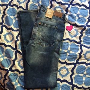 Straight Regular Waist Jeans 33/32