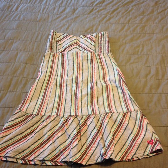 Strapless roxy dress