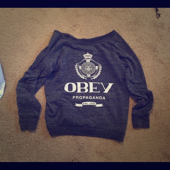 🍭TRADED🍭Obey Crew Neck Sweater
