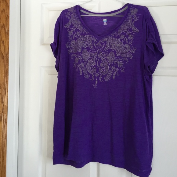 ✨ purple design top! ✨