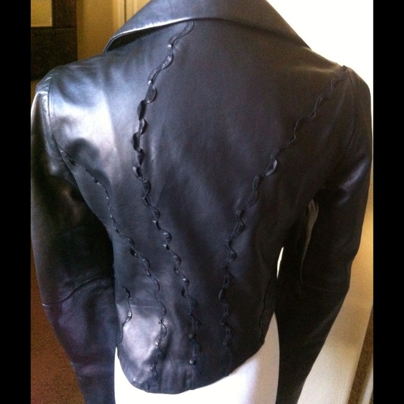 Beautiful Cavalli leather Jacket! - Picture 2 of 4