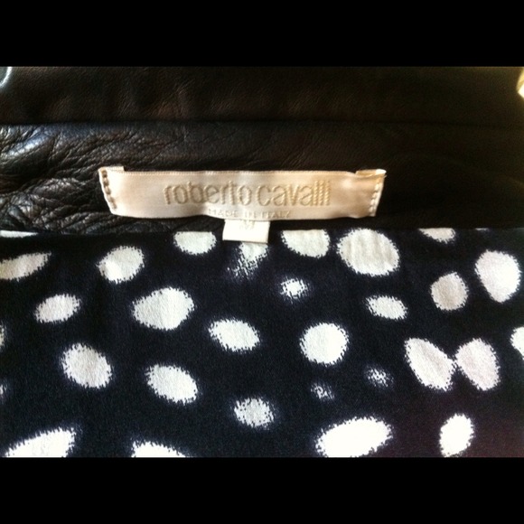 Beautiful Cavalli leather Jacket! - Picture 3 of 4