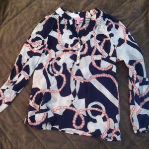Lilly Pulitzer Anchor Top