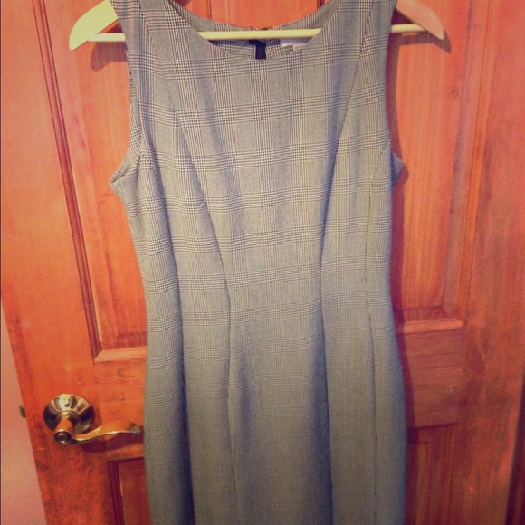 H&M Grey Tweed Suit Dress