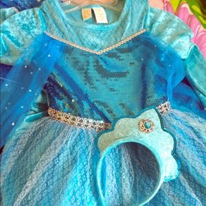 Elsa frozen dress custom