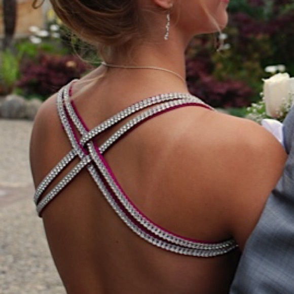 Pink prom dress!