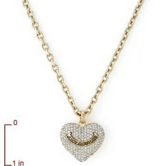 HOST PICK! 5/20 Juicy Couture Large Heart Necklace