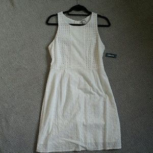 Brand New White Eyelet Dress