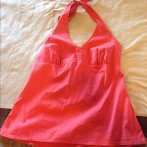 Ann Taylor coral halter top