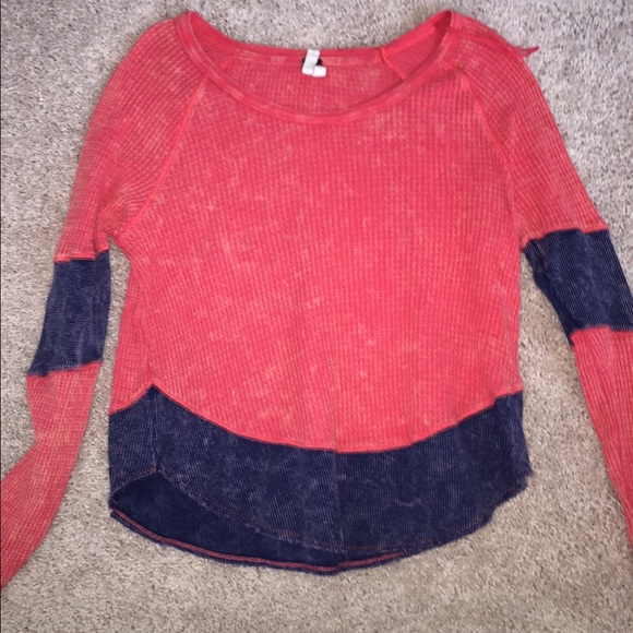 Free people long sleeve top - Picture 1 of 1