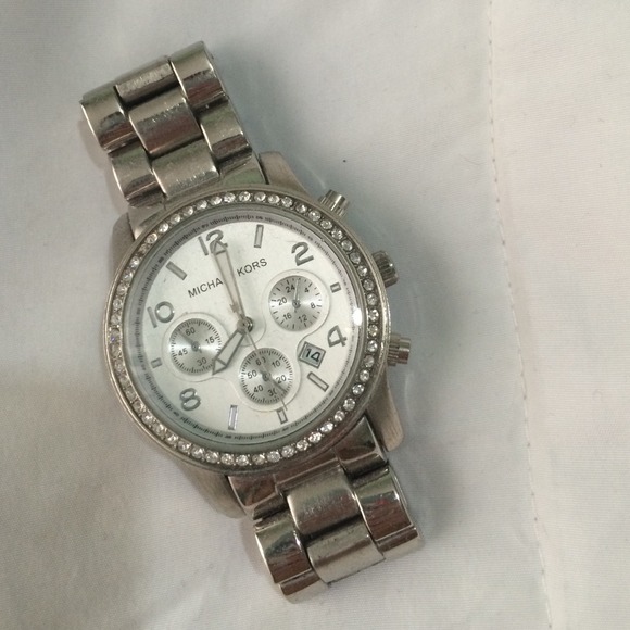 Silver Michael Kors watch