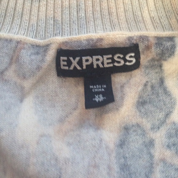 Express Leopard Sweater - Picture 2 of 2