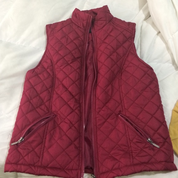 Raspberry colored Vest