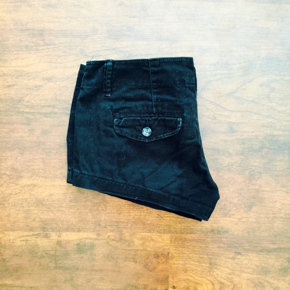 American Eagle booty shorts.