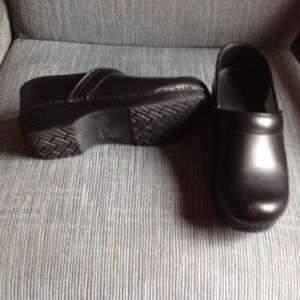 Dansko black clogs