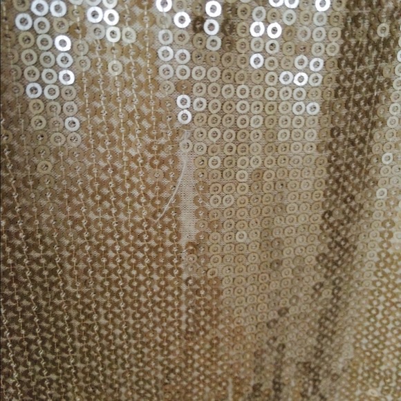Laundry gold sequin dress - Picture 3 of 3