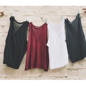LF Mesh Tank Charcoal