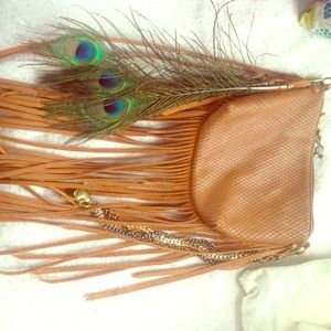 Fringe purse