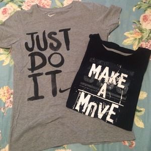 EUC 😍2 Slim Fit Nike Shirts😍