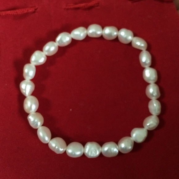 Genuine freshwater pearl bracelet - Picture 2 of 4