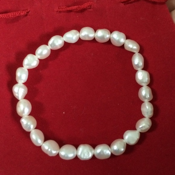 Genuine freshwater pearl bracelet - Picture 4 of 4