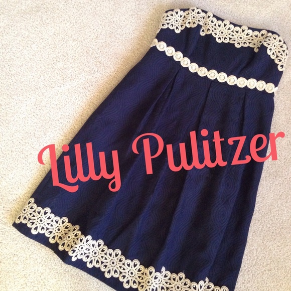 Lilly Pulitzer Dresses & Skirts - NWOT Lilly Pulitzer strapless dress size 4