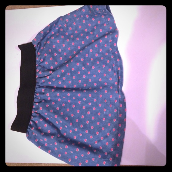 Heart elastic skirt