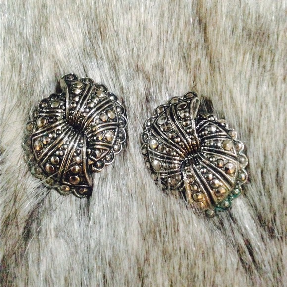 Marcasite earrings
