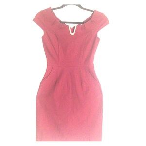 Adorable V-Neck Mini Dress.