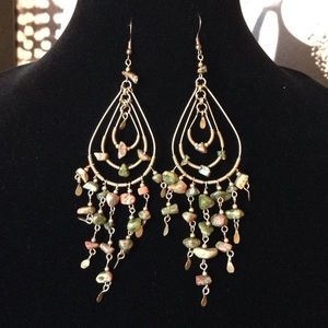 Boutique Jewelry - ⭐️Boho stone chandelier earrings Boutique Jewelry - ⭐️Boho stone chandelier earrings