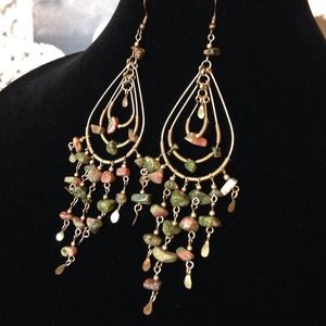 Boutique Jewelry - ⭐️Boho stone chandelier earrings Boutique Jewelry - ⭐️Boho stone chandelier earrings
