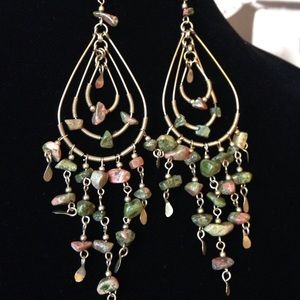 Boutique Jewelry - ⭐️Boho stone chandelier earrings Boutique Jewelry - ⭐️Boho stone chandelier earrings