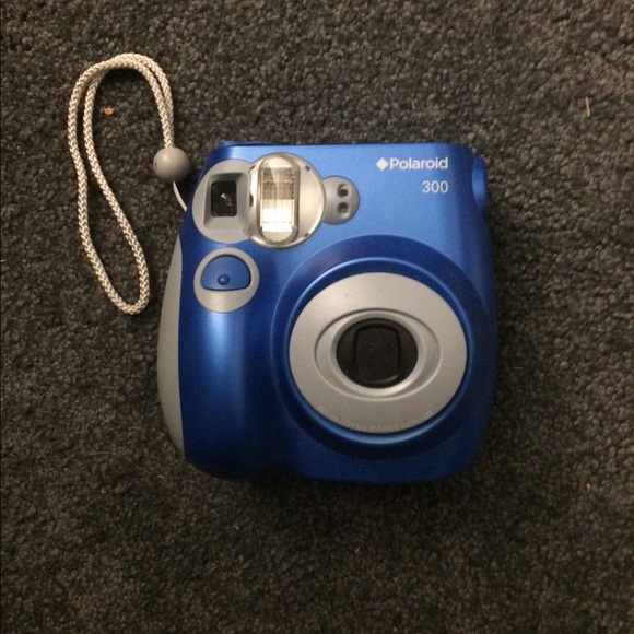 🚫🚫🚫SOLD🚫🚫🚫Polaroid 300 Blue Camera