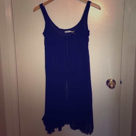 Urban Outfitters sheer black dress