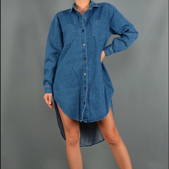 Denim dress/top